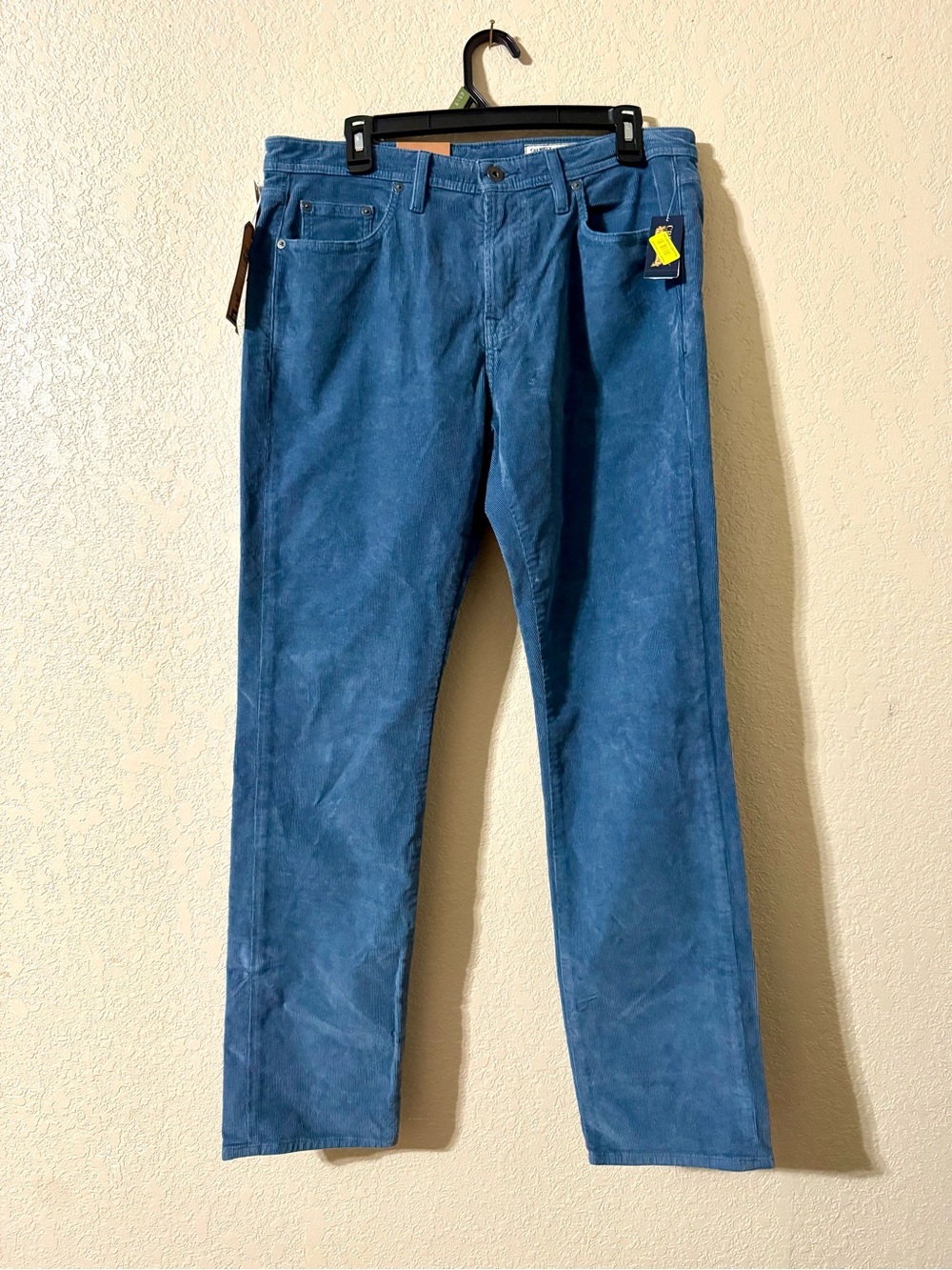 Daniel Cremieux Men's Teal Blue Corduroy Pants